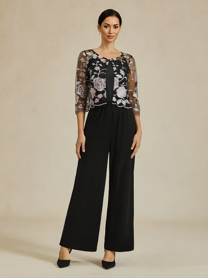 Short Floral Lace Jacket