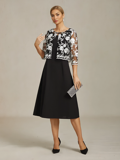 Short Floral Lace Jacket